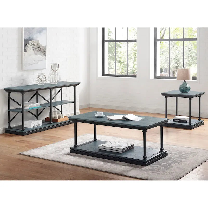 Tavolino Marcin Transitional da 24 pollici a 1 ripiano di Furniture of America