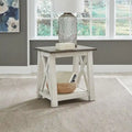 Table d'appoint Laurel Bluff Blanc antique