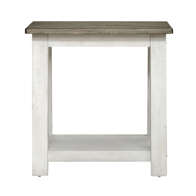 Table d'appoint Laurel Bluff Blanc antique