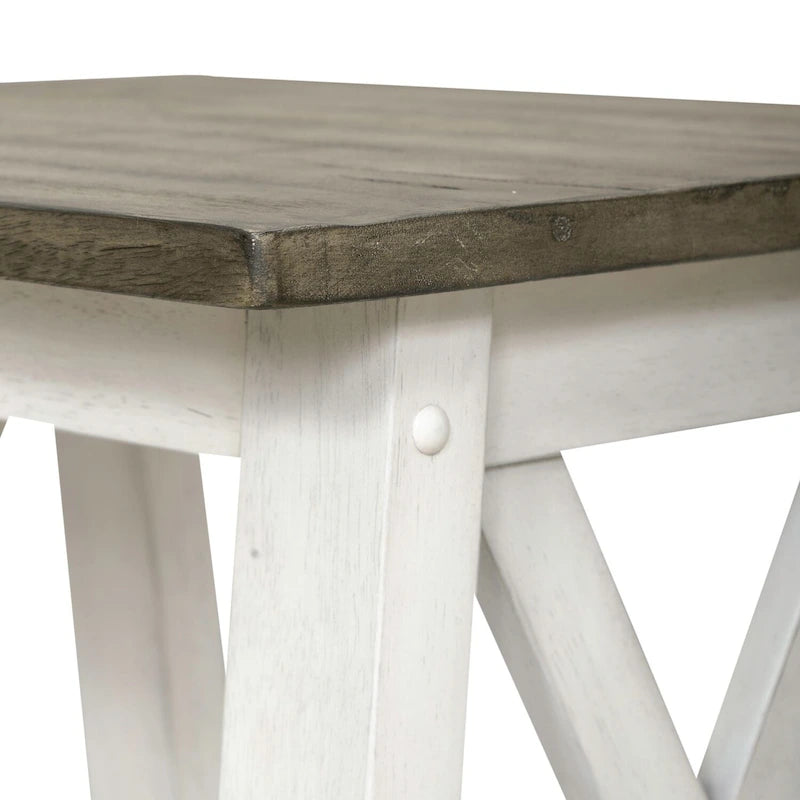Table d'appoint Laurel Bluff Blanc antique