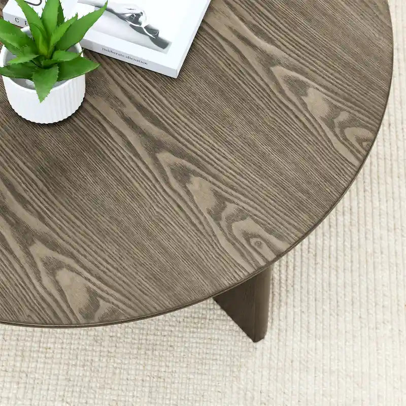 Tavolino rotondo da caffè per soggiorno o sala ricevimento