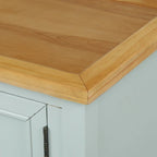 Table console bahut moderne avec étagère inférieure