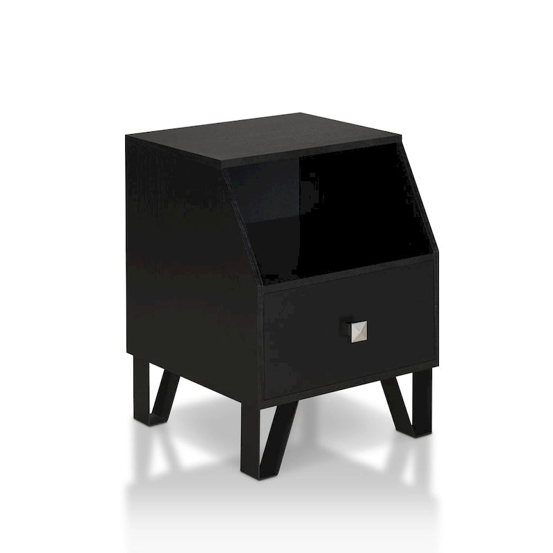 Tavolino con 1 ripiano Kara Contemporary da 16 pollici di Furniture of America