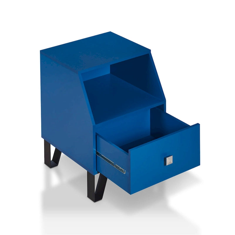 Tavolino con 1 ripiano Kara Contemporary da 16 pollici di Furniture of America