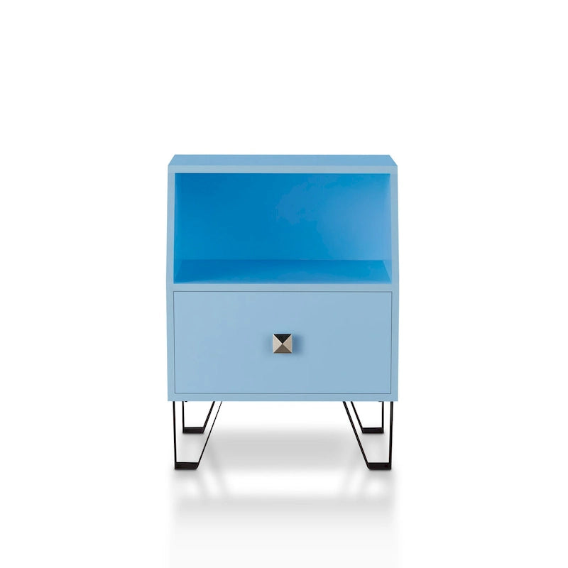 Tavolino con 1 ripiano Kara Contemporary da 16 pollici di Furniture of America