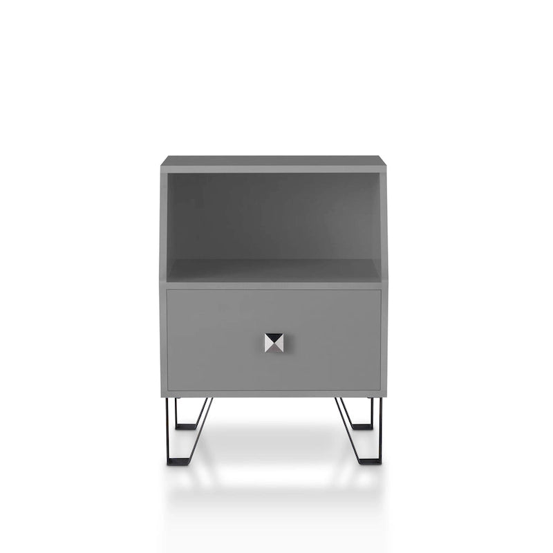 Tavolino con 1 ripiano Kara Contemporary da 16 pollici di Furniture of America