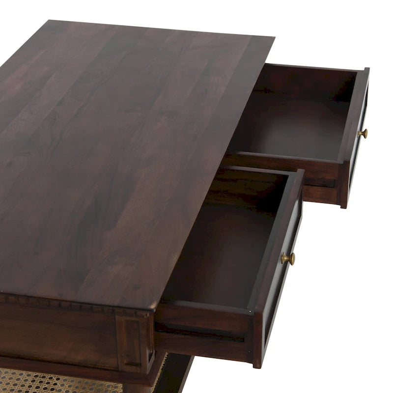 Tavolino da caffè in legno di acacia