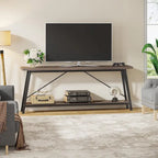 Console/Table de Canapé en Bois Extra Longue de 70,9 Pouces pour Entrée