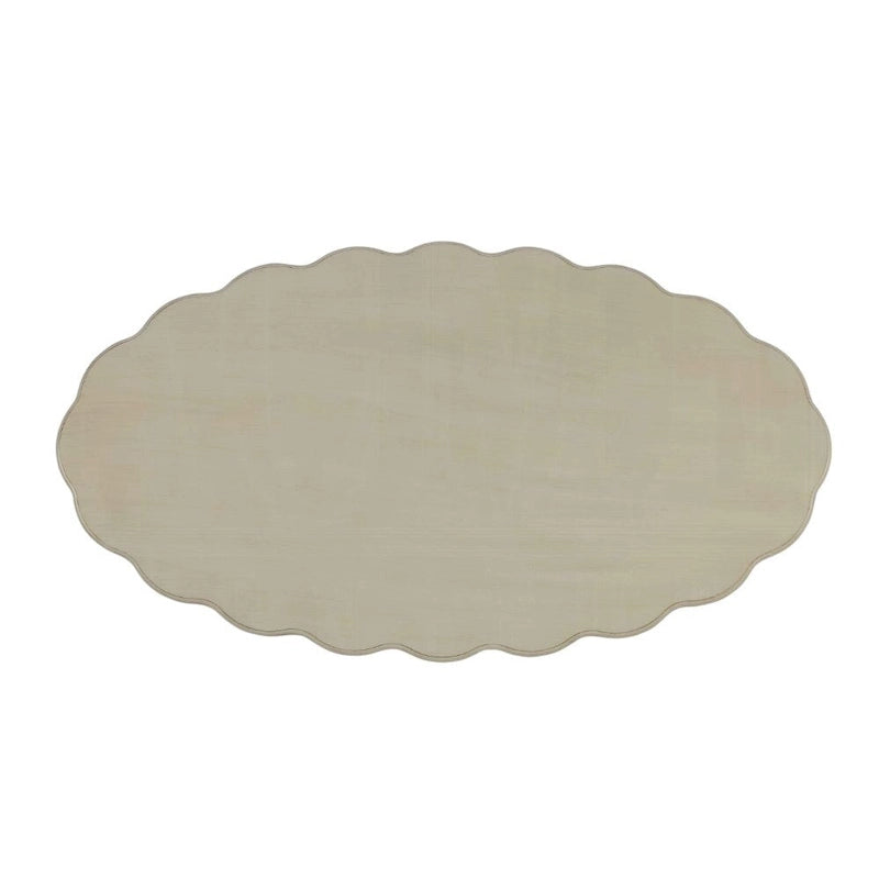 Tavolino da caffè bianco anticato 50 X 28 X 19
