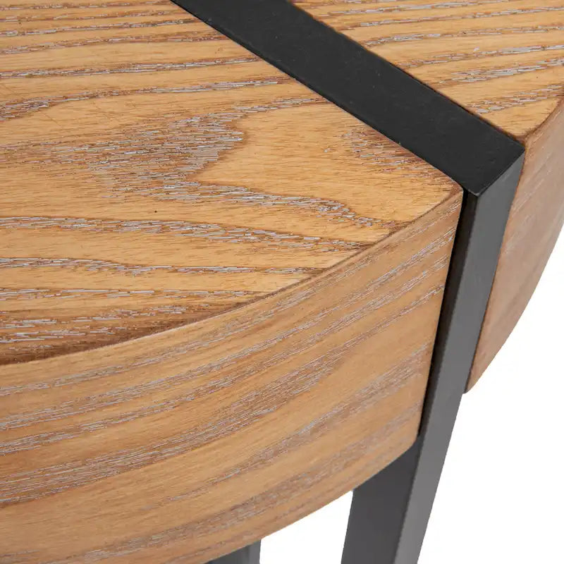 Console Astoria in Legno con Gambe a Forcina in Metallo - 42.0L x 14.0W x 30.3H