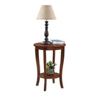 Convenience Concepts American Heritage Tavolino rotondo con ripiano