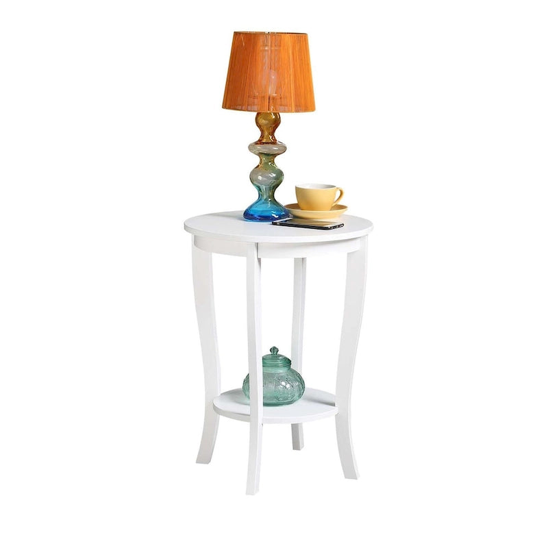 Convenience Concepts American Heritage Tavolino rotondo con ripiano