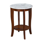 Convenience Concepts American Heritage Tavolino rotondo con ripiano