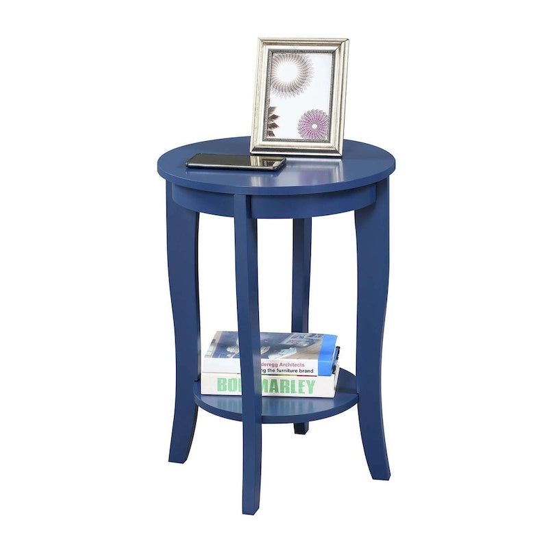 Convenience Concepts American Heritage Tavolino rotondo con ripiano
