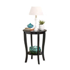 Convenience Concepts American Heritage Tavolino rotondo con ripiano