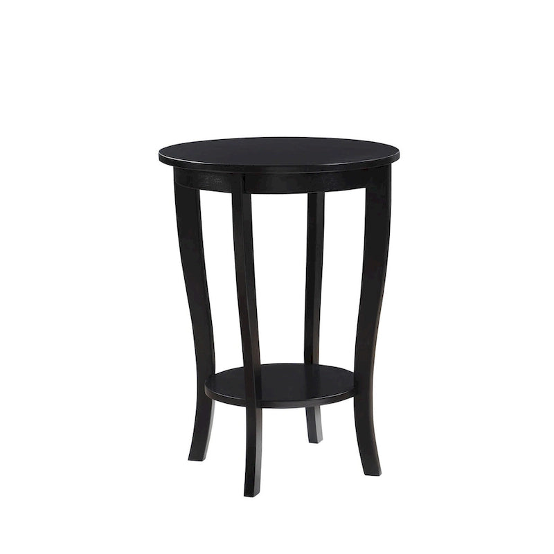 Convenience Concepts American Heritage Tavolino rotondo con ripiano