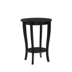 Convenience Concepts American Heritage Tavolino rotondo con ripiano