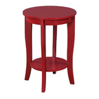 Convenience Concepts American Heritage Tavolino rotondo con ripiano