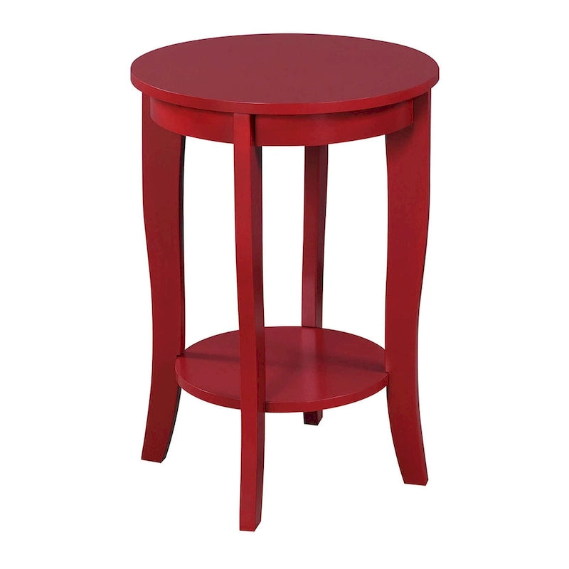 Convenience Concepts American Heritage Tavolino rotondo con ripiano