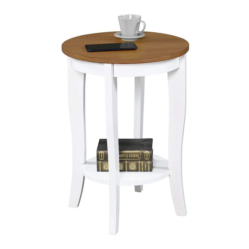 Convenience Concepts American Heritage Tavolino rotondo con ripiano