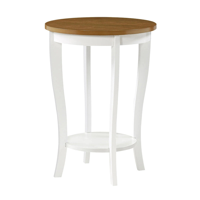 Convenience Concepts American Heritage Tavolino rotondo con ripiano