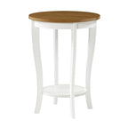 Convenience Concepts American Heritage Tavolino rotondo con ripiano