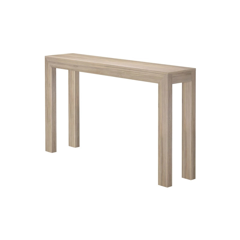 Table console moderne à planches et poutres - 56