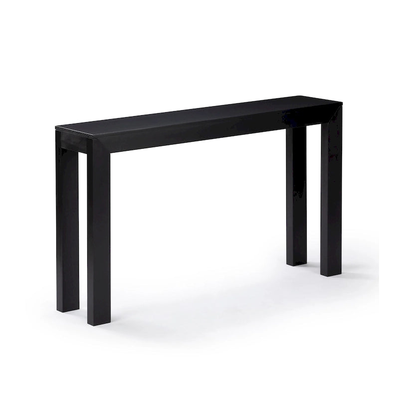 Table console moderne à planches et poutres - 56