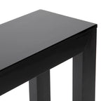 Table console moderne à planches et poutres - 56