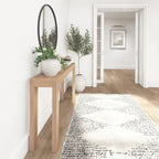 Table console moderne à planches et poutres - 56