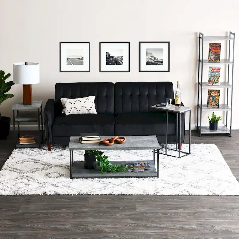 Tavolino laterale a C Household Essentials