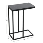 Tavolino laterale a C Household Essentials