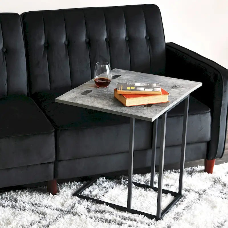 Tavolino laterale a C Household Essentials