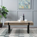 Tavolino da caffè Abitha effetto legno di Christopher Knight Home - 43.25 L x 23.60 W x 16.75 H