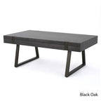 Tavolino da caffè Abitha effetto legno di Christopher Knight Home - 43.25 L x 23.60 W x 16.75 H