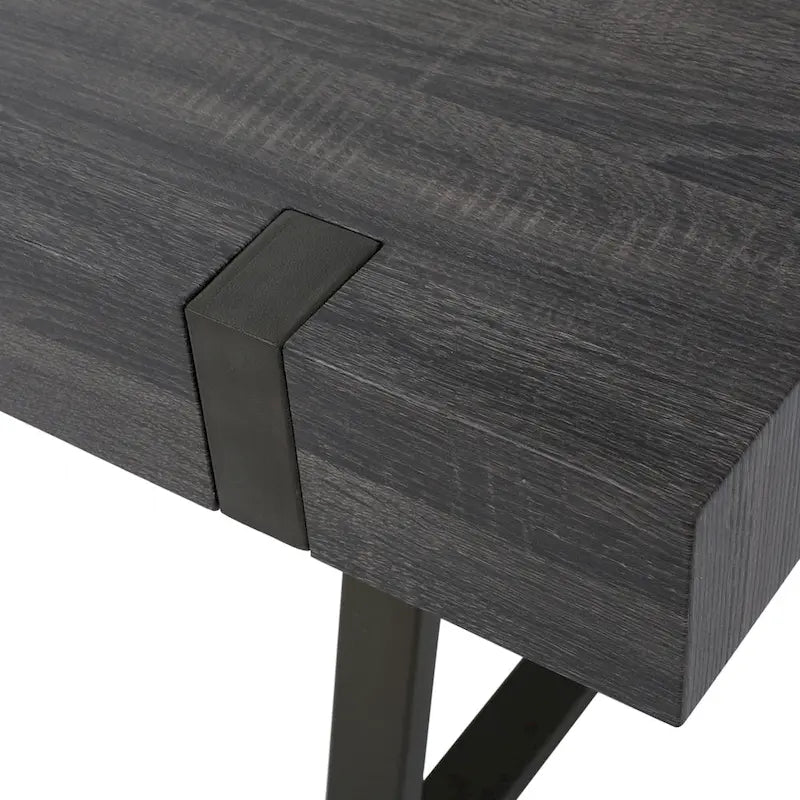 Tavolino da caffè Abitha effetto legno di Christopher Knight Home - 43.25 L x 23.60 W x 16.75 H