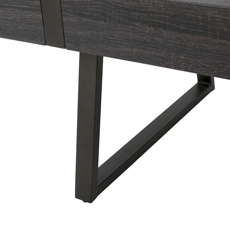 Tavolino da caffè Abitha effetto legno di Christopher Knight Home - 43.25 L x 23.60 W x 16.75 H