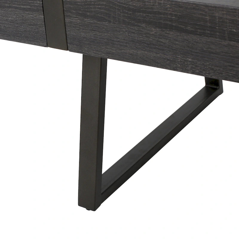 Tavolino da caffè Abitha effetto legno di Christopher Knight Home - 43.25 L x 23.60 W x 16.75 H
