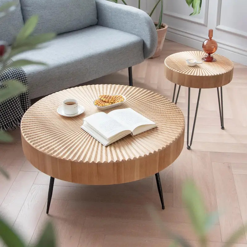 COZAYH Ensemble de 2 tables basses