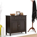 WYNDENHALL Hampshire mobiletto contenitore tradizionale per ingresso in legno massello, 40" di larghezza - 40" L x 15" P x 36" H