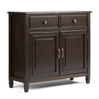WYNDENHALL Hampshire mobiletto contenitore tradizionale per ingresso in legno massello, 40" di larghezza - 40" L x 15" P x 36" H