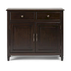 WYNDENHALL Hampshire mobiletto contenitore tradizionale per ingresso in legno massello, 40" di larghezza - 40" L x 15" P x 36" H