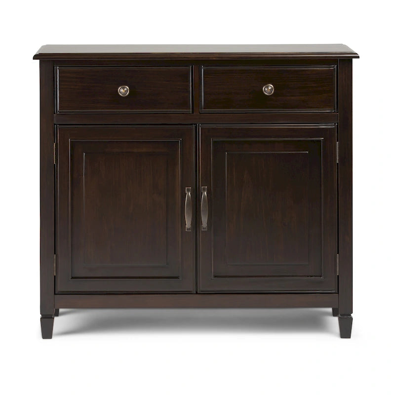 WYNDENHALL Hampshire mobiletto contenitore tradizionale per ingresso in legno massello, 40" di larghezza - 40" L x 15" P x 36" H