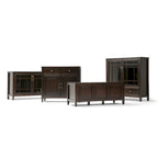 WYNDENHALL Hampshire mobiletto contenitore tradizionale per ingresso in legno massello, 40" di larghezza - 40" L x 15" P x 36" H