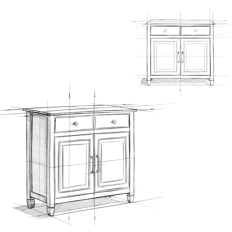 WYNDENHALL Hampshire mobiletto contenitore tradizionale per ingresso in legno massello, 40" di larghezza - 40" L x 15" P x 36" H