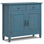 WYNDENHALL Hampshire mobiletto contenitore tradizionale per ingresso in legno massello, 40" di larghezza - 40" L x 15" P x 36" H