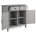WYNDENHALL Hampshire mobiletto contenitore tradizionale per ingresso in legno massello, 40" di larghezza - 40" L x 15" P x 36" H