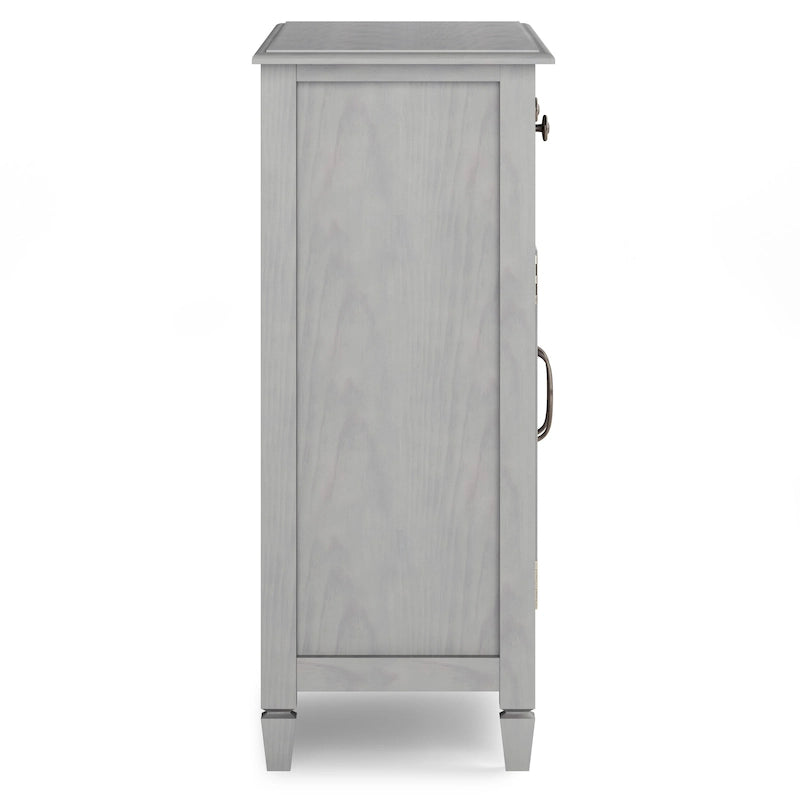 WYNDENHALL Hampshire mobiletto contenitore tradizionale per ingresso in legno massello, 40" di larghezza - 40" L x 15" P x 36" H
