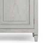 WYNDENHALL Hampshire mobiletto contenitore tradizionale per ingresso in legno massello, 40" di larghezza - 40" L x 15" P x 36" H