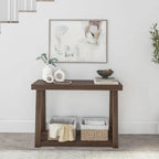 Plank and Beam Tavolo Consolle Classico con Mensola - 46